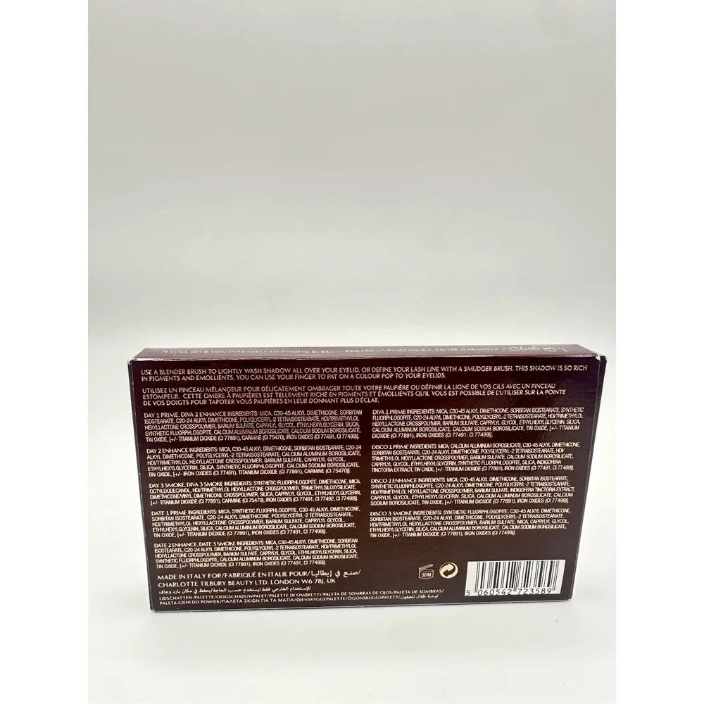 Charlotte Tilbury THE ICON Palette Limited Edition Eyeshadow Palette. Shimmery